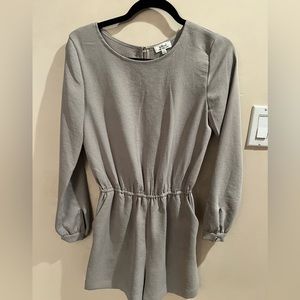Wilfred long sleeve romper size small